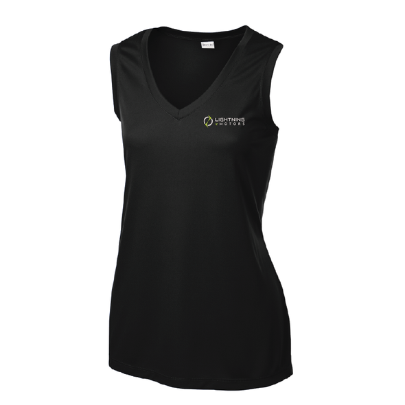 Sport-Tek® Ladies Sleeveless PosiCharge® Competitor™ V-Neck Tee