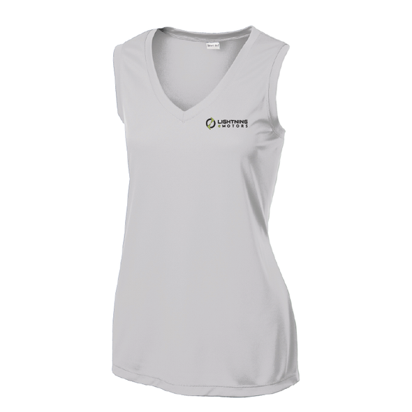 Sport-Tek® Ladies Sleeveless PosiCharge® Competitor™ V-Neck Tee