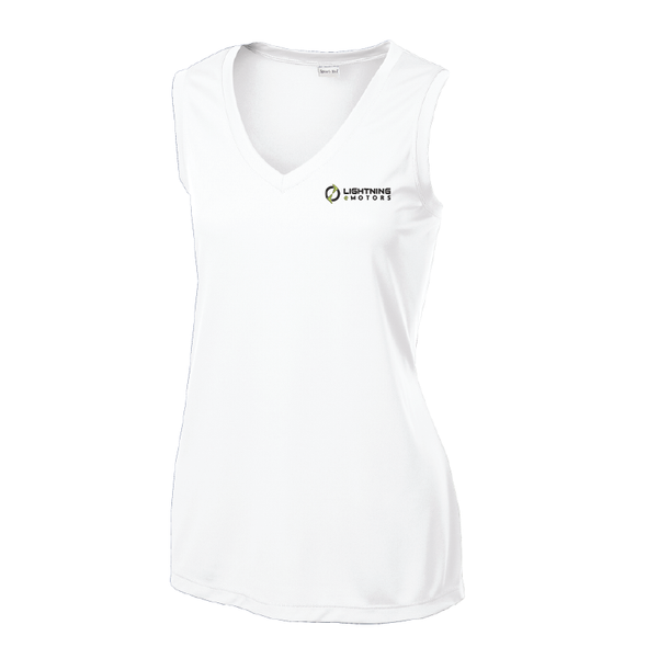 Sport-Tek® Ladies Sleeveless PosiCharge® Competitor™ V-Neck Tee