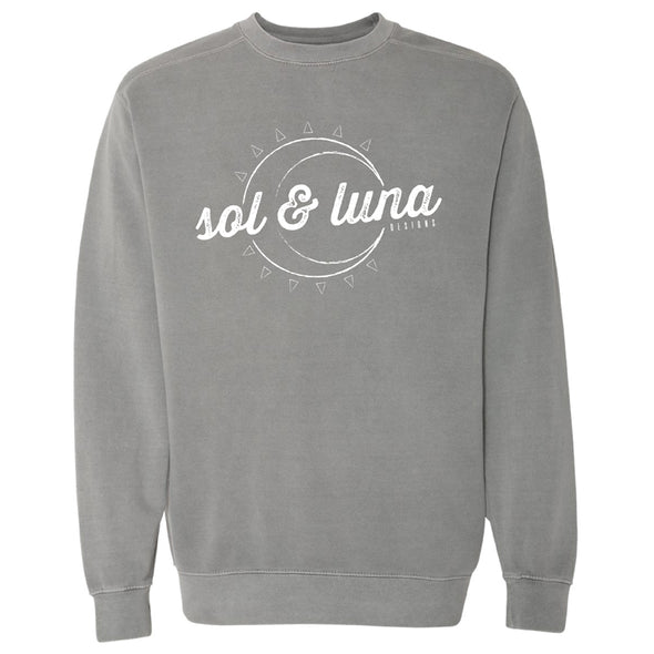 Garment-Dyed Sweatshirt - Sol & Luna