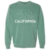 Garment-Dyed Sweatshirt - California Bear