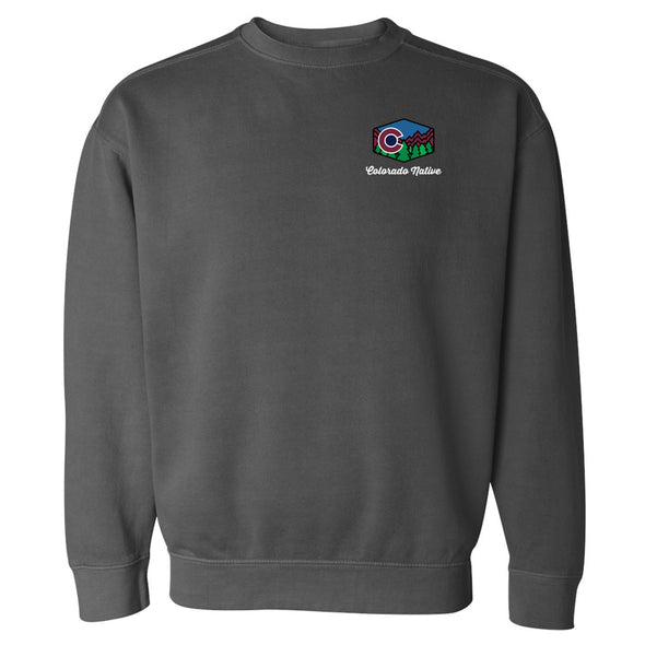 Garment-Dyed Sweatshirt - Colorado Native