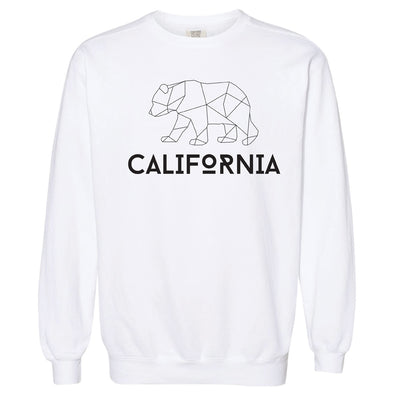 Garment-Dyed Sweatshirt - California Bear