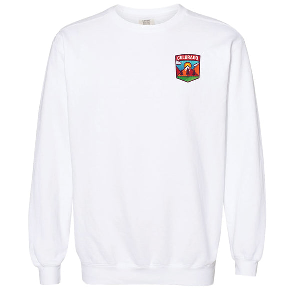 Garment-Dyed Sweatshirt - Colorado Shield