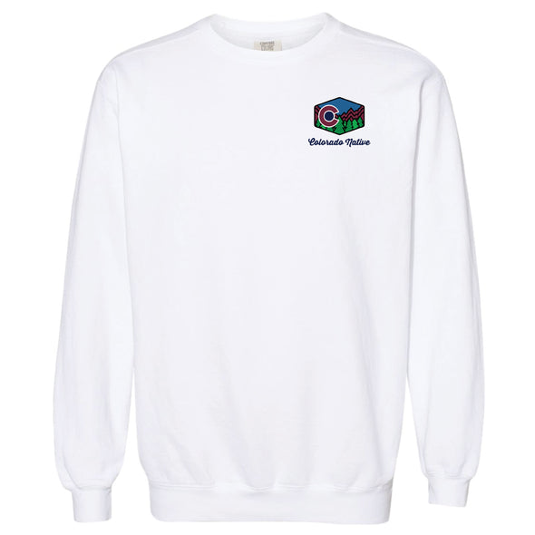 Garment-Dyed Sweatshirt - Colorado Native