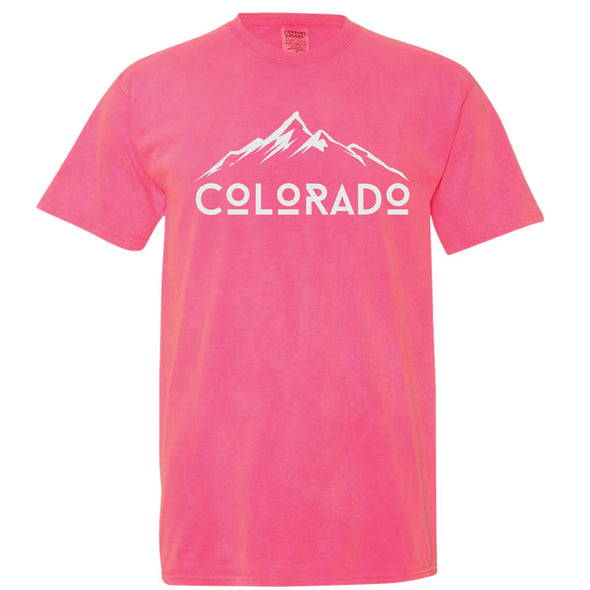 Garment-Dyed Heavyweight T-Shirt - Colorado Mountains