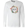 Joy Wreath - Unisex Jersey Long Sleeve Tee