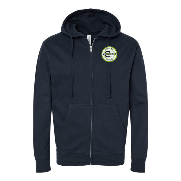 Independent Trading Co. - Midweight Full-Zip Hooded Sweatshirt