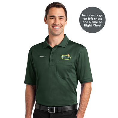 CornerStone® Select Snag-Proof Tipped Pocket Polo