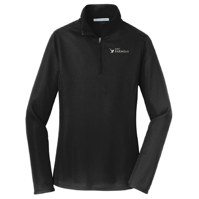 Port Authority® Ladies Pinpoint Mesh 1/2-Zip