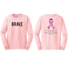 Breast Cancer Awareness - Adult Ultra Cotton® 6 oz. Long-Sleeve T-Shirt