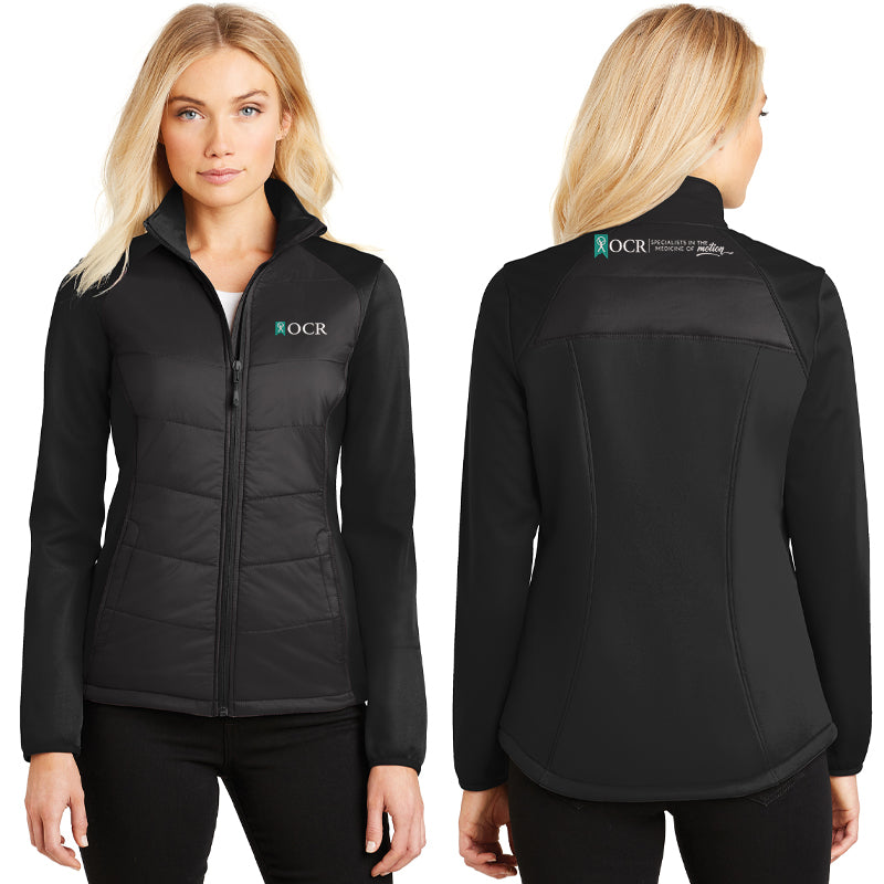 Port Authority® Ladies Hybrid Soft Shell Jacket – Powered By TSP