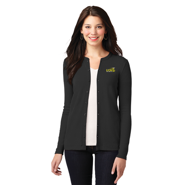 Port Authority® Ladies Concept Stretch Button-Front Cardigan
