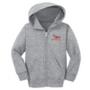 Port & Company® Toddler Core Fleece Full-Zip Hooded Sweatshirt