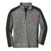 Sport-Tek ® Youth PosiCharge ® Electric Heather Colorblock 1/4-Zip Pullover