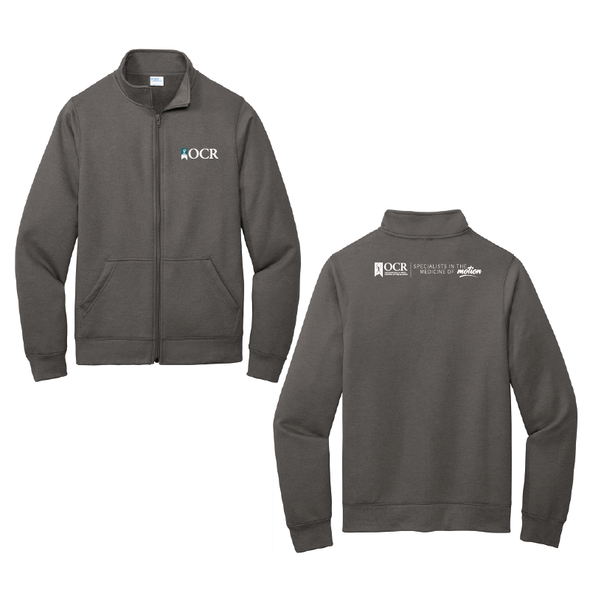 Port & Company ® Core Fleece Cadet Full-Zip Sweatshirt