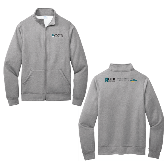 Port & Company ® Core Fleece Cadet Full-Zip Sweatshirt