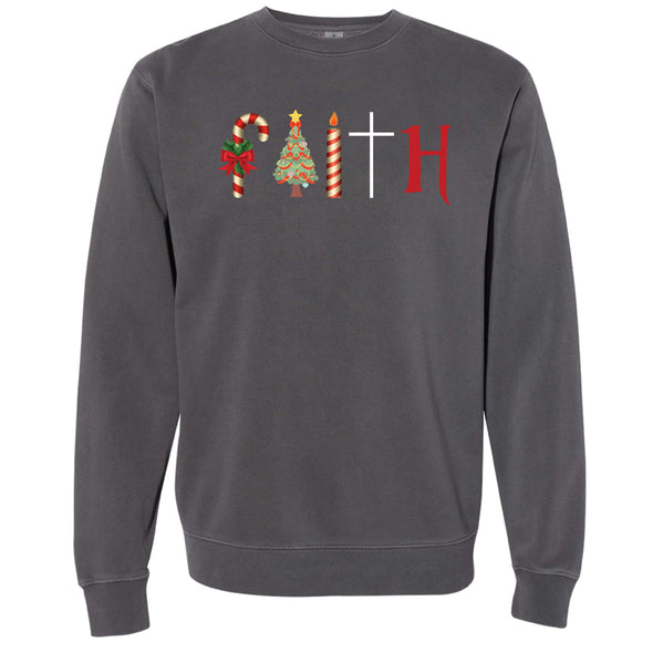Faith -- Heavyweight Pigment-Dyed Sweatshirt