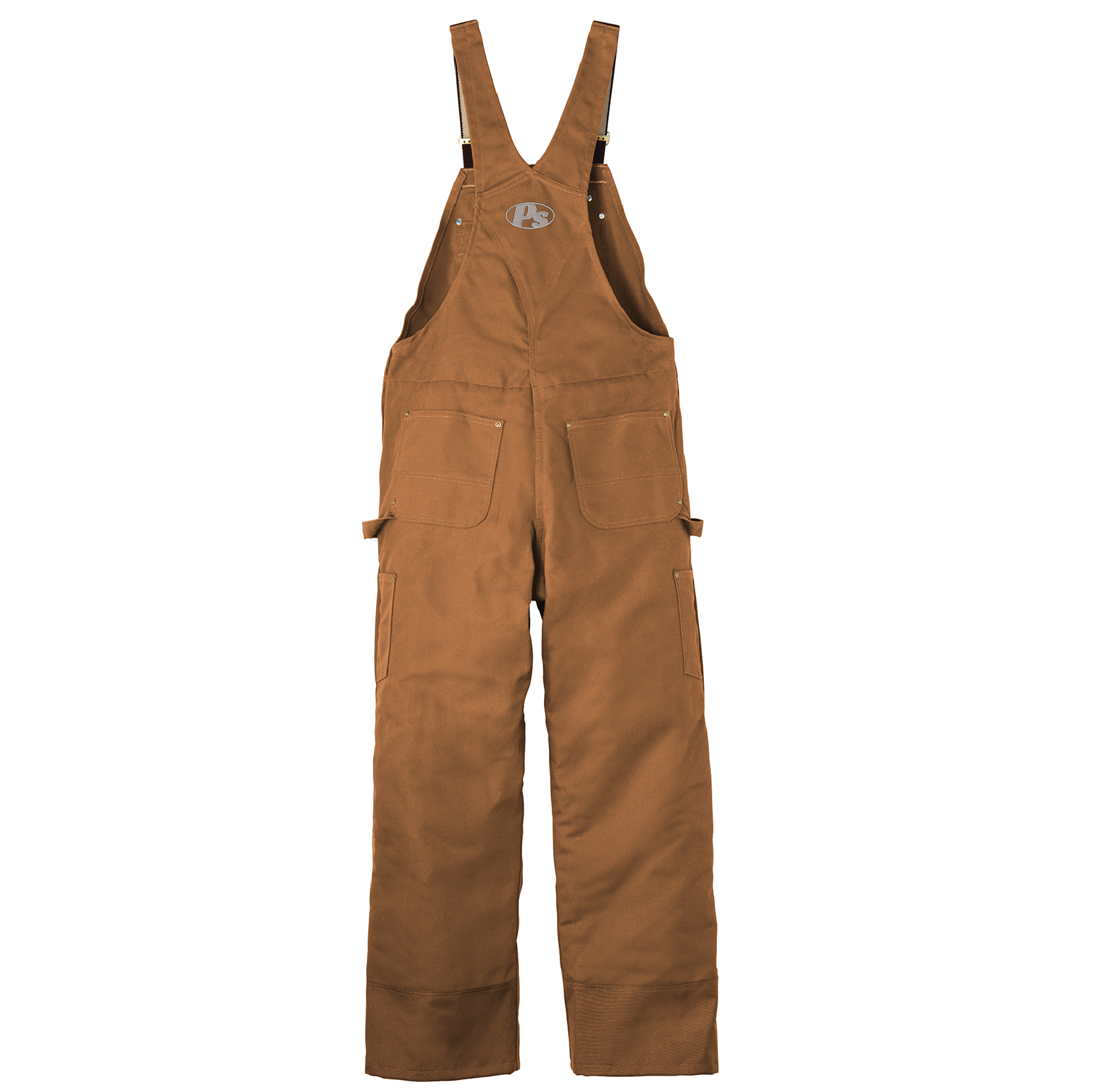 Carhartt Duck Quilt Lined Zip To Thigh Bib Overalls Powered By