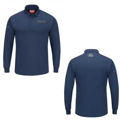 Red Kap - Long Sleeve Performance Knit Polo