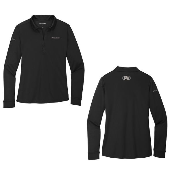 Port Authority ® Ladies Silk Touch™ Performance Long Sleeve Polo