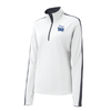 Sport-Tek® Ladies Sport-Wick® Textured Colorblock 1/4-Zip Pullover