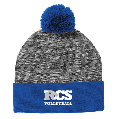 Volleyball - Sport-Tek ® Heather Pom Pom Beanie