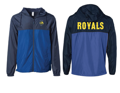 Unisex Lightweight Windbreaker Full-Zip Jacket