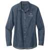 Port Authority® Ladies Long Sleeve Perfect Denim Shirt