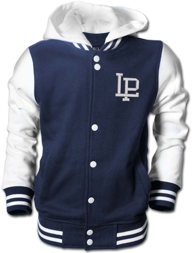Youth Letterman Hooded Jacket