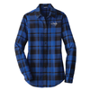 Port Authority® Ladies Plaid Flannel Tunic