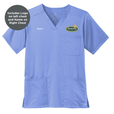 WonderWink® Men's Premiere Flex™ V-Neck Top
